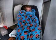 Sleeping on the plane is a good thing to help avoid jet lag