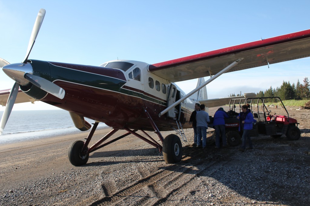 Landing on the beach is just the start of the adventure