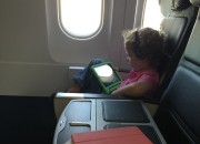 It looks like First Class if you are a toddler, but it is a normal seat. Middle seat is blocked off