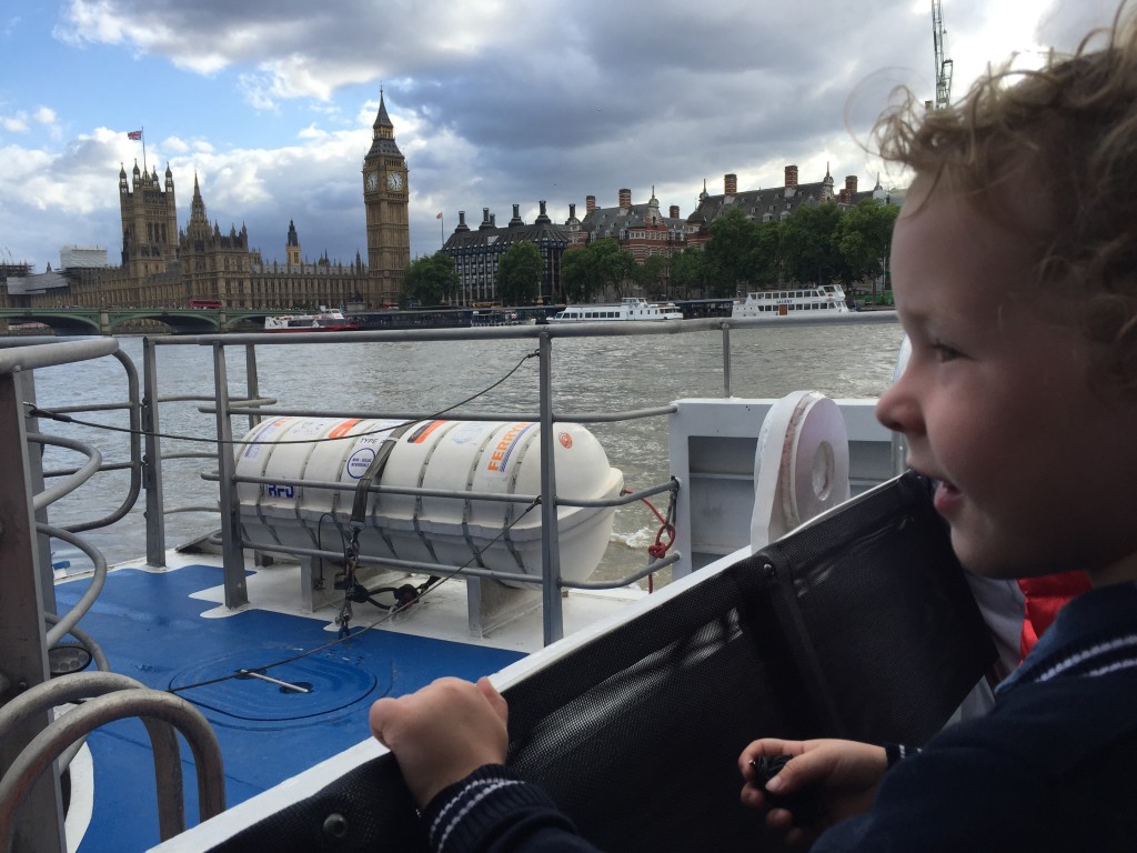 Do you know any child that doesn't enjoy a boat ride? Especially on the Thames