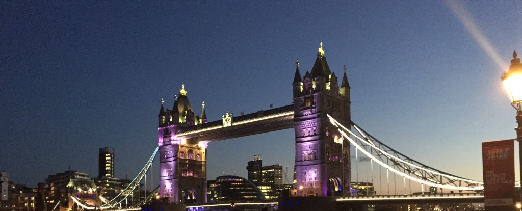 The Tower Bridge. I managed to keep my head